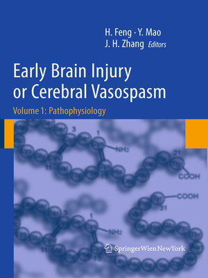 cover image of Early Brain Injury or Cerebral Vasospasm